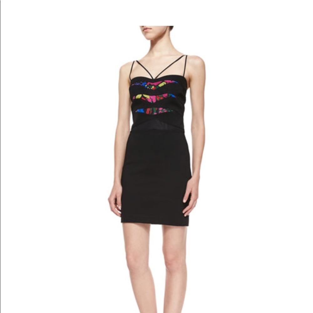 Noam Hanoch Floral Slip Dress